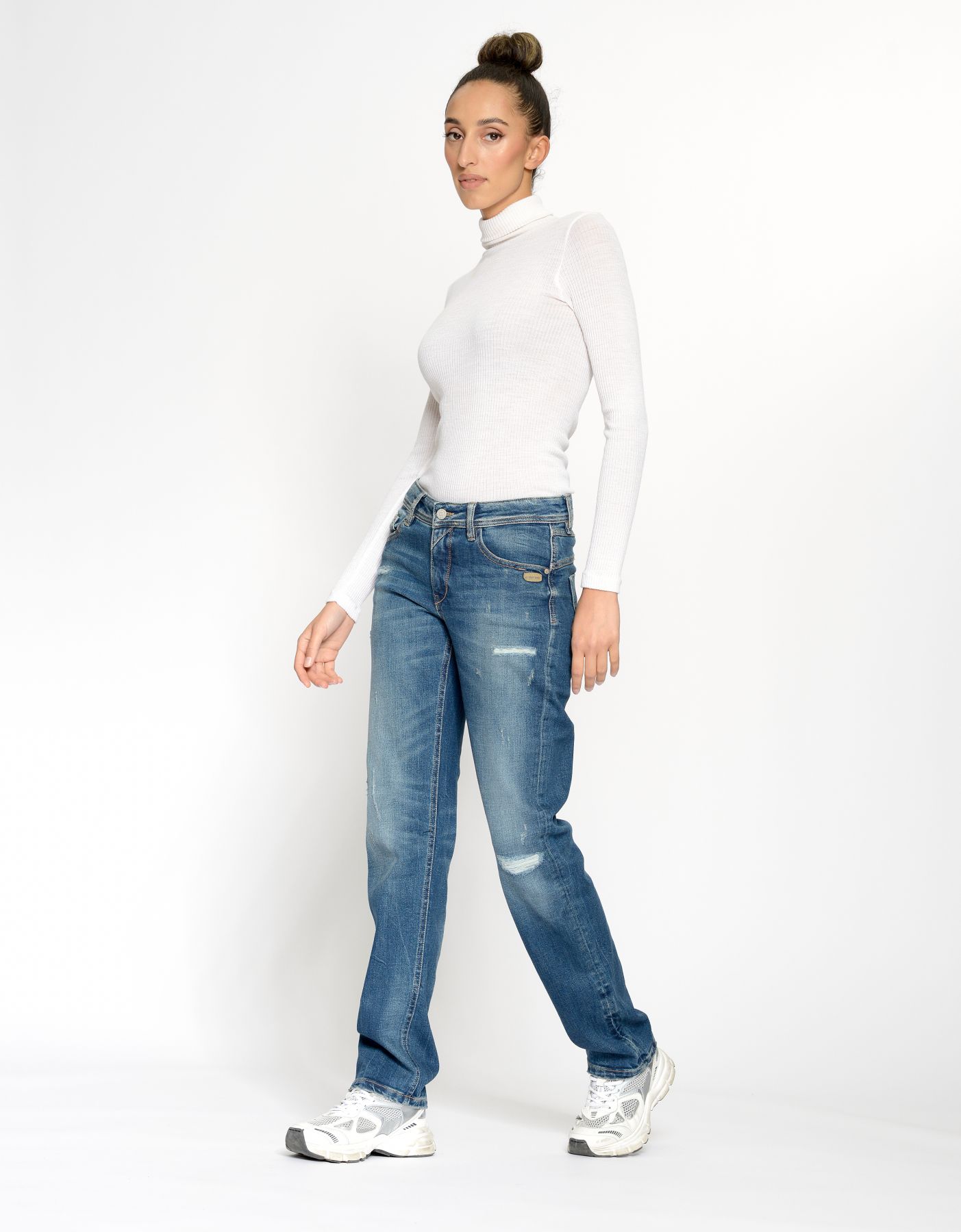 Gang Jeans Midblue Worn