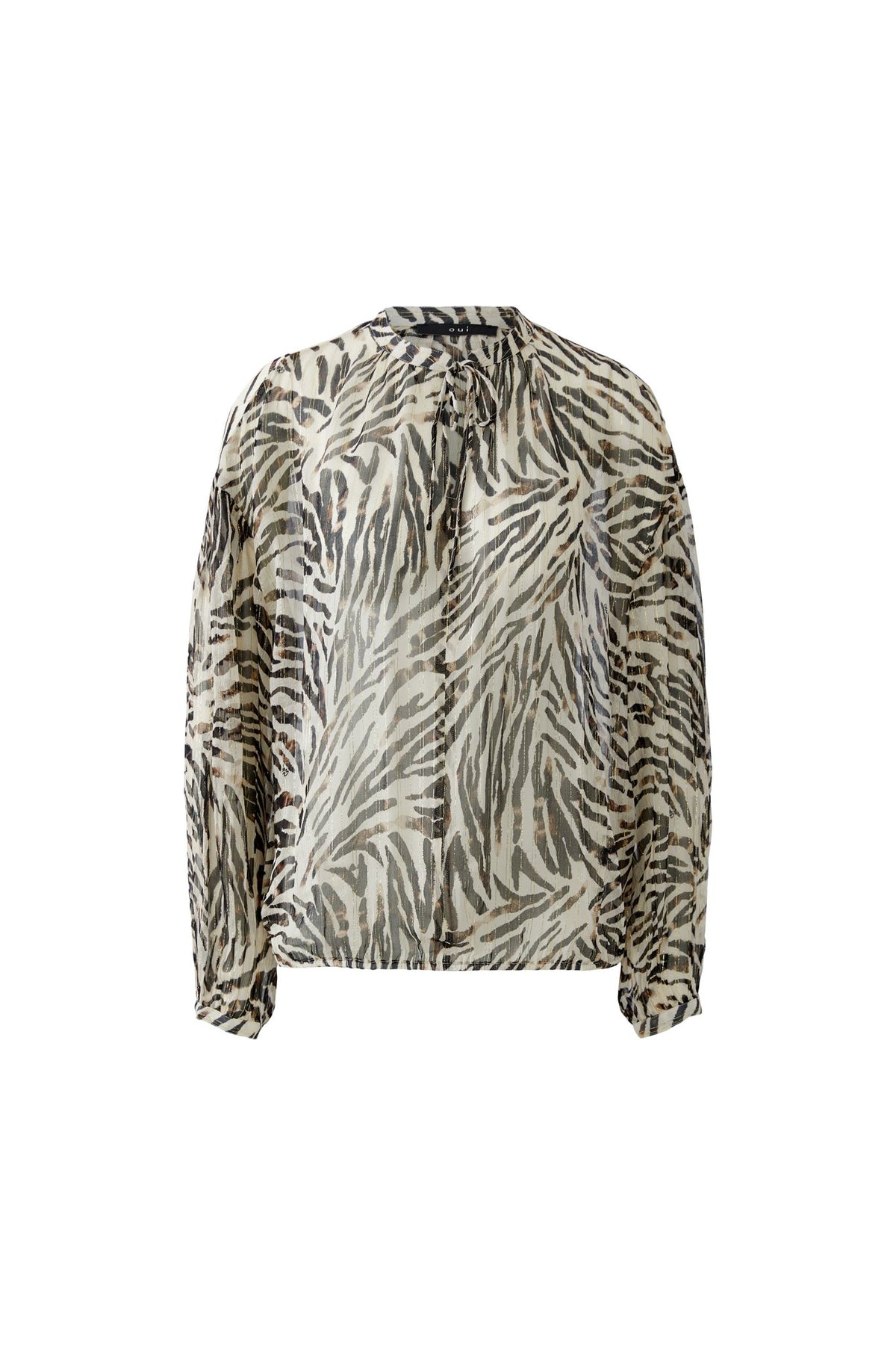 Bluse mit Allover-Print