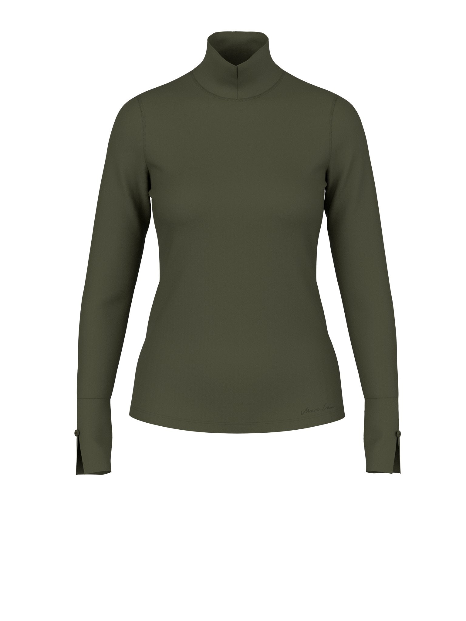Basic-Shirt mit Stehkragen