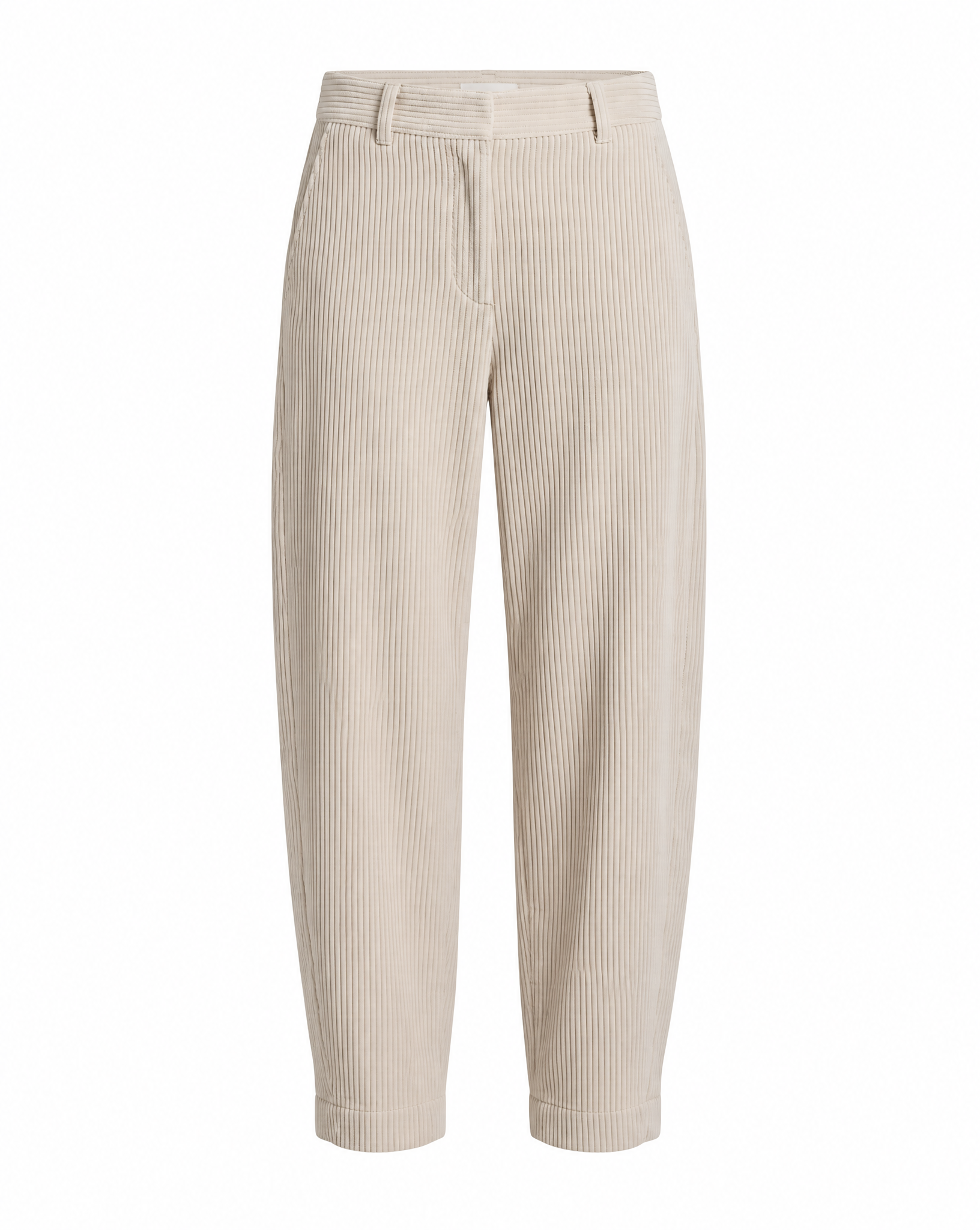Cordhose mit Formbund