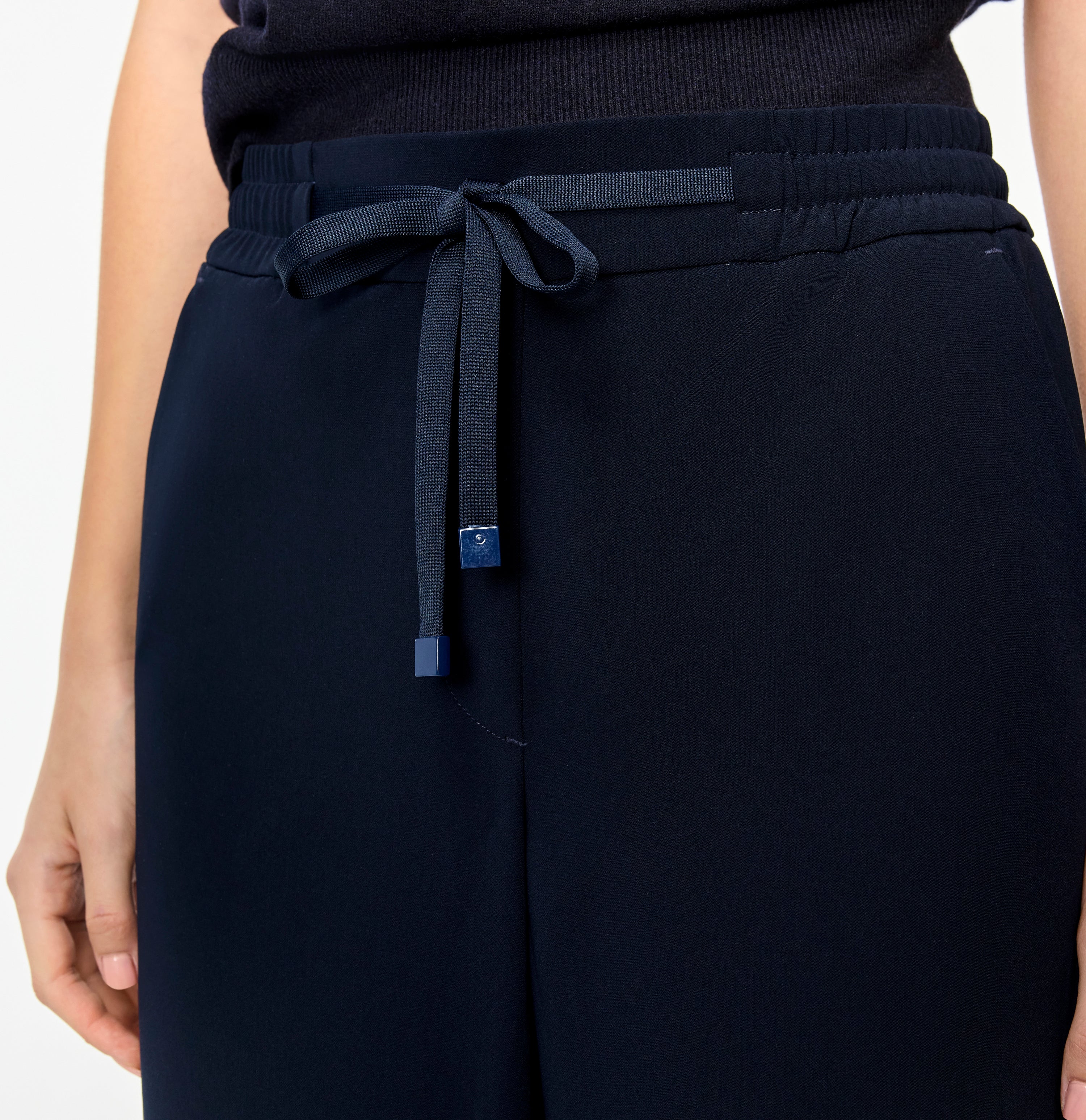 MAC Straight Leg Donkerblauw