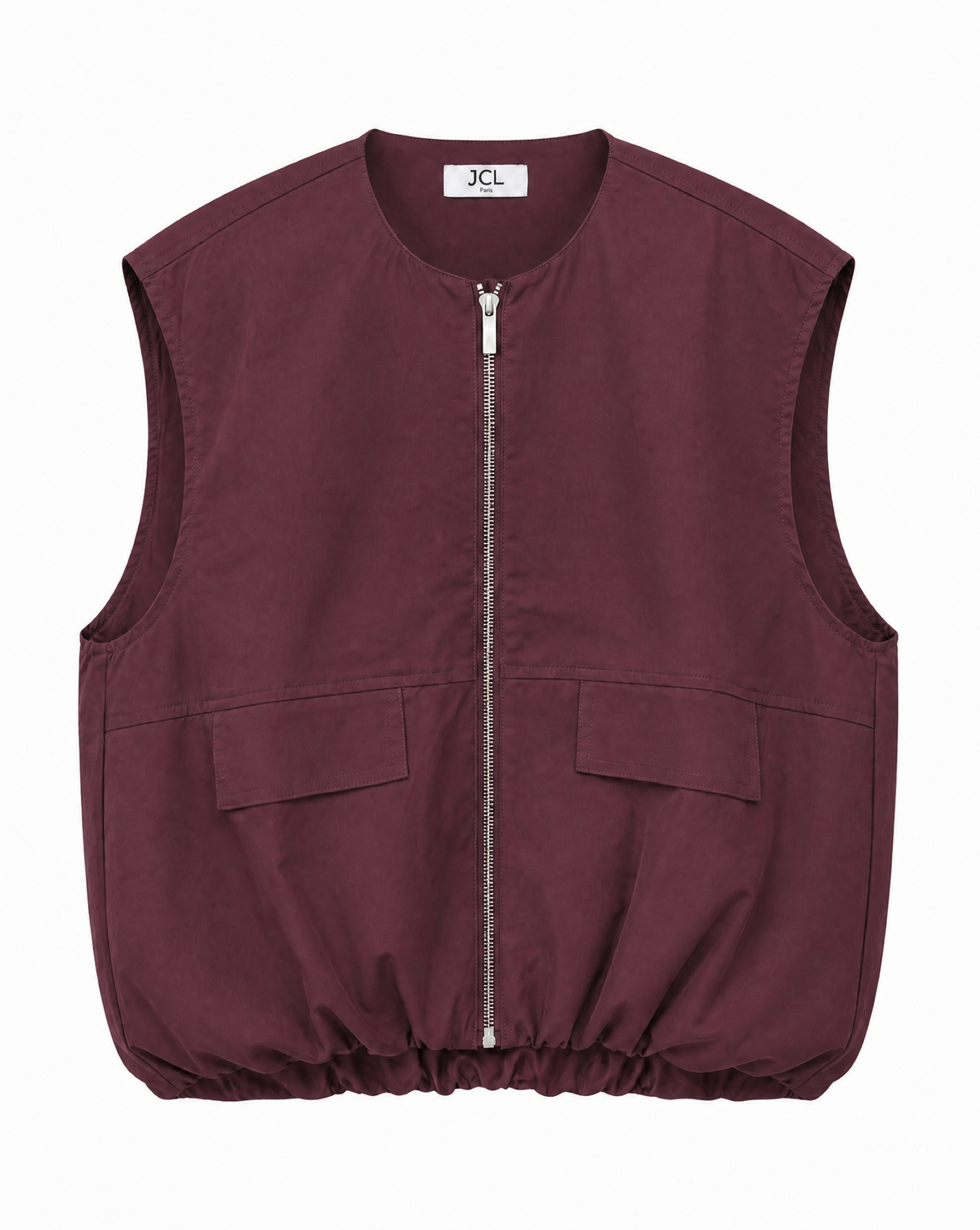 Weste mit gebauschten Look