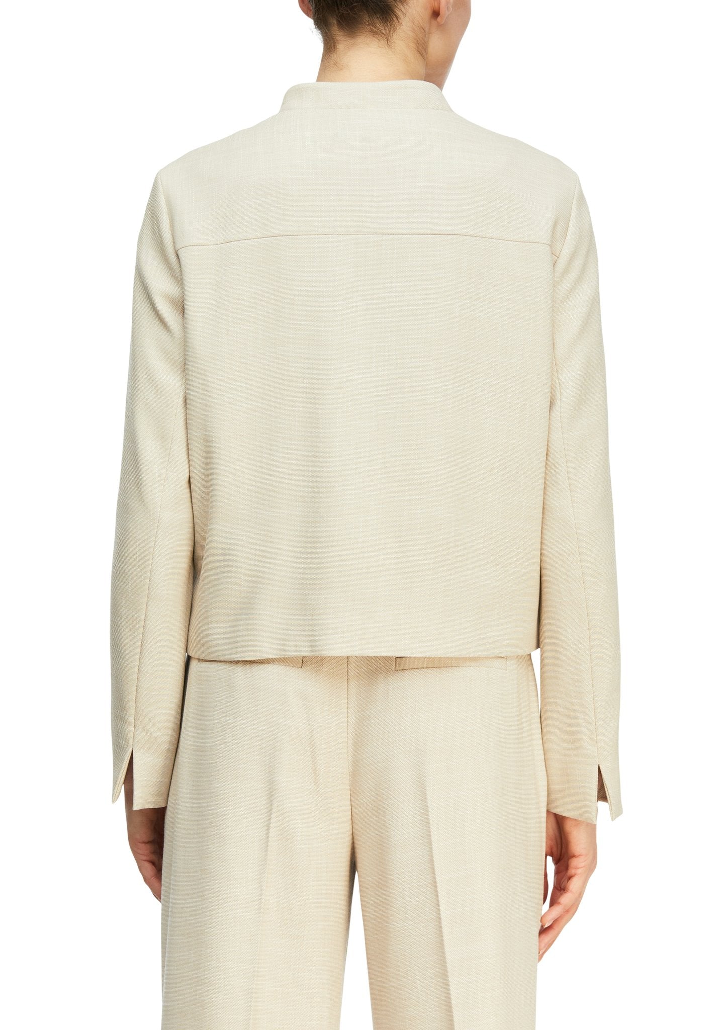 Comma Blouson Brown