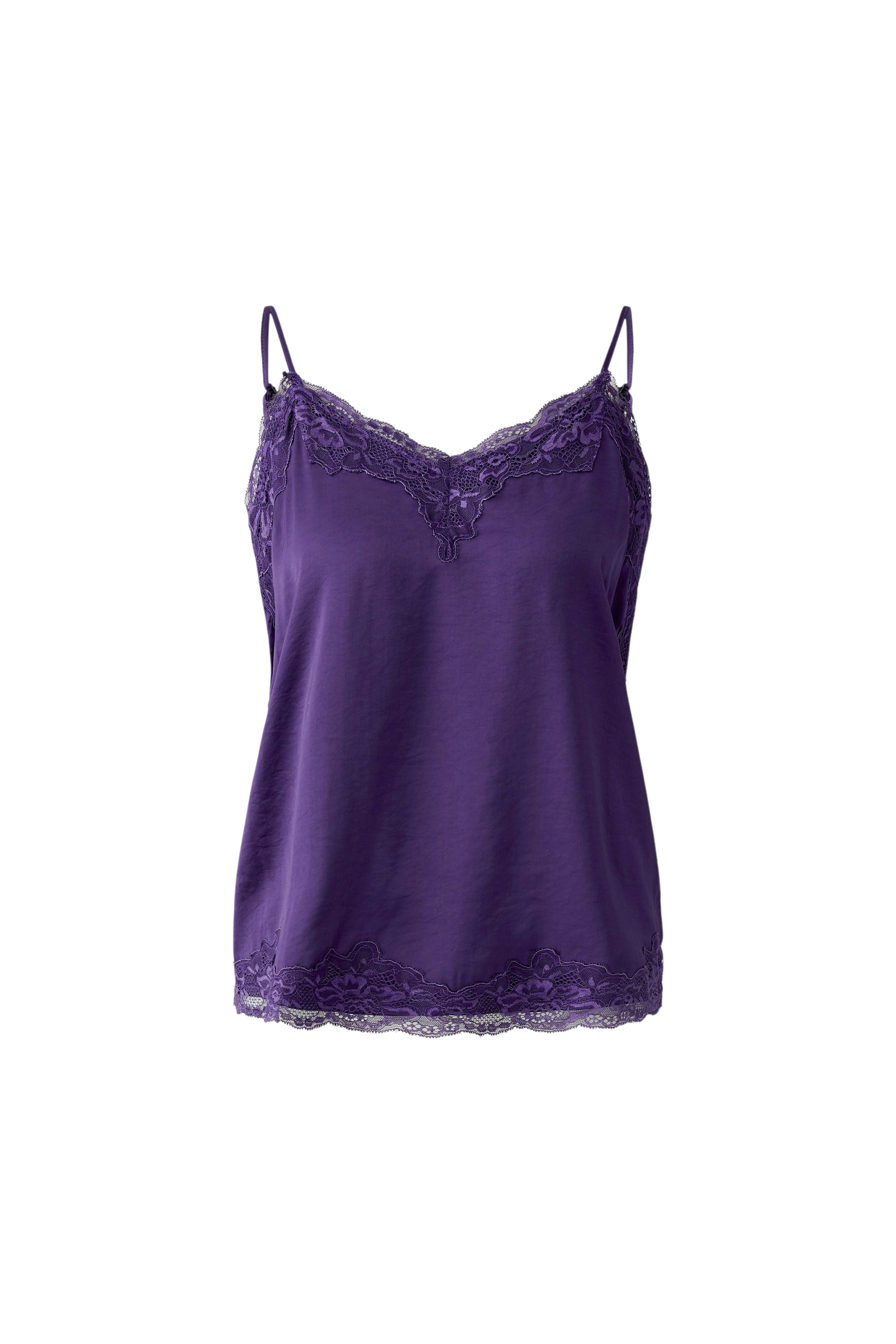 Top mit Spitze