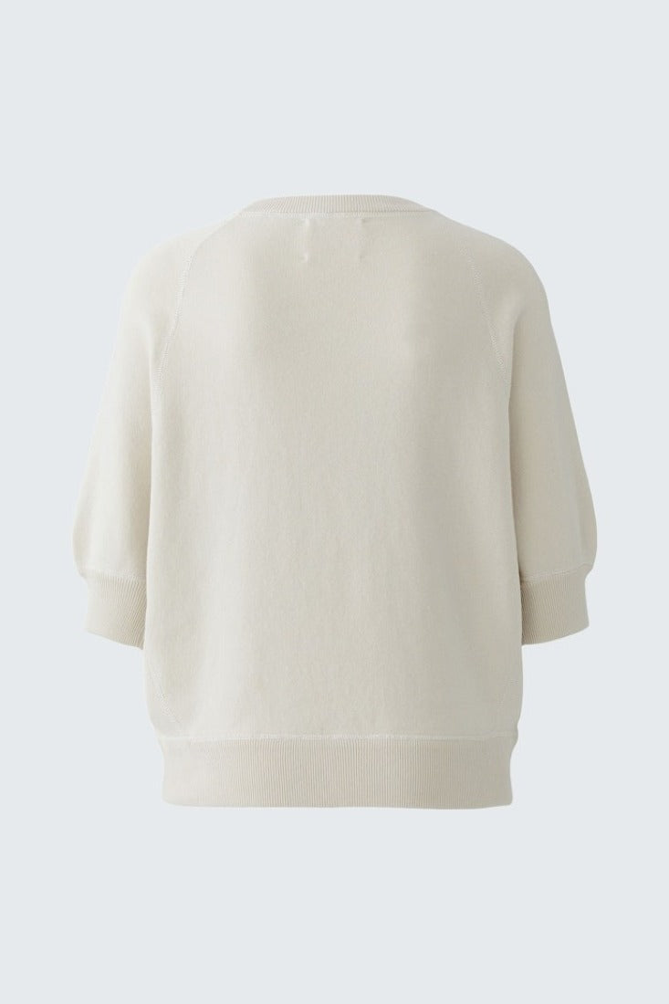 Oui Strickpullover Whitecap Gray