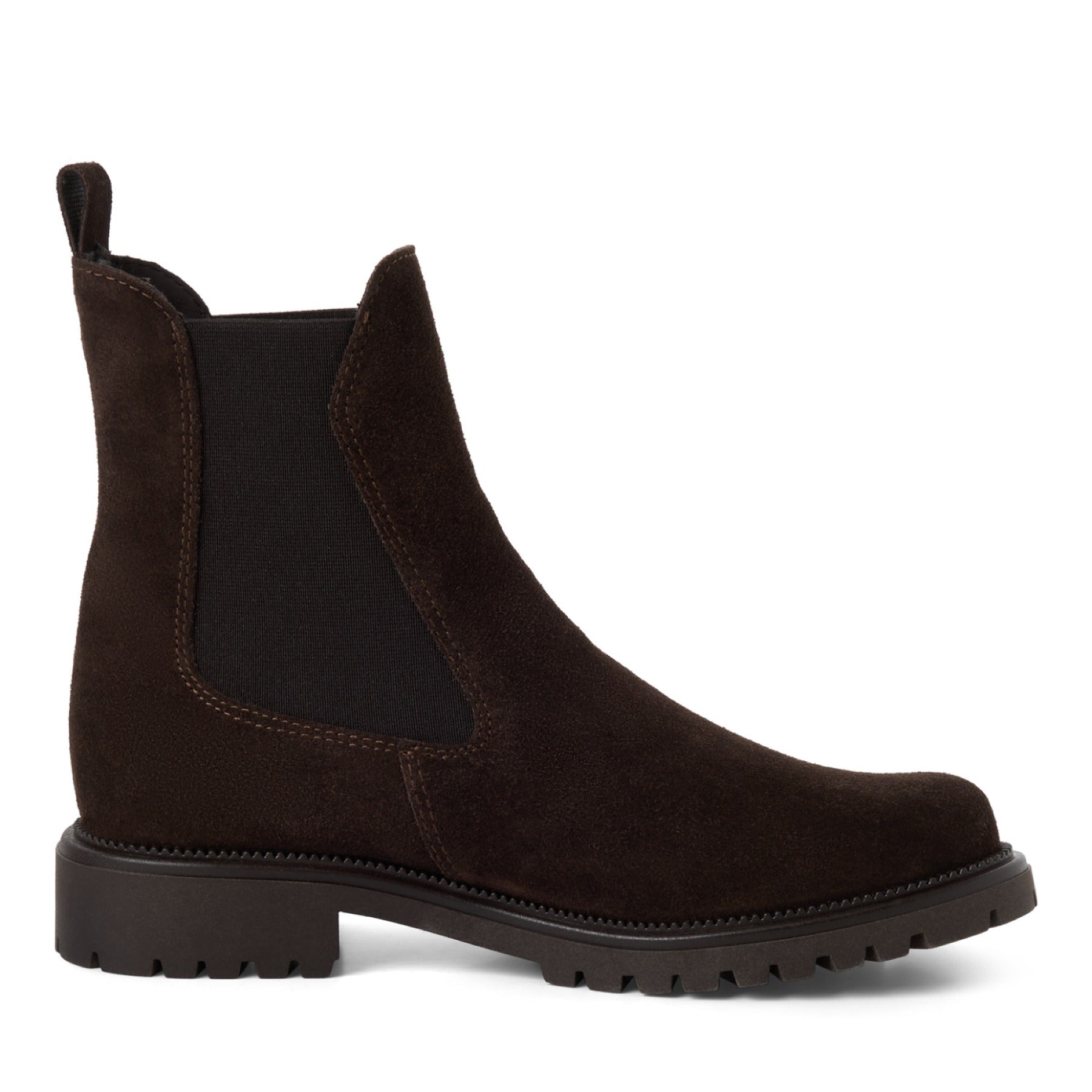 Stiefelette aus Wildleder