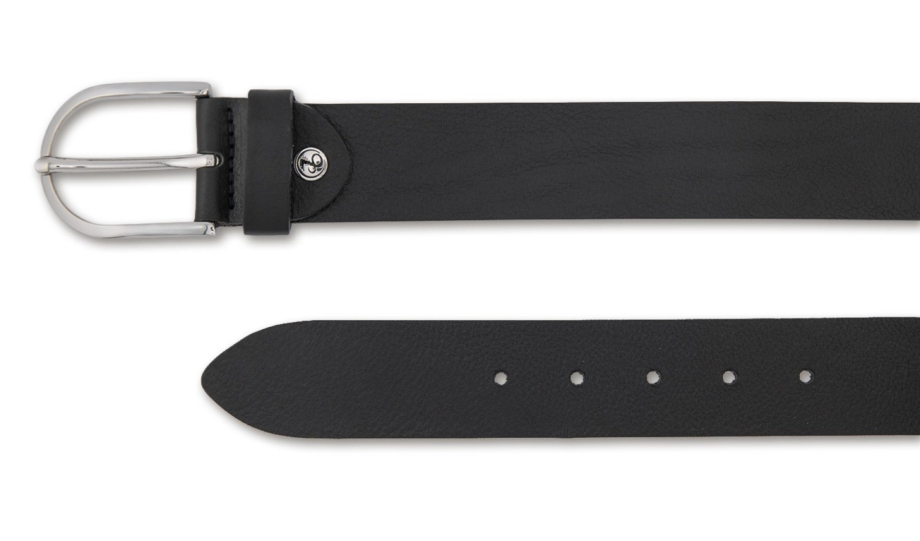 4cm Walk-Nappaledergürtel