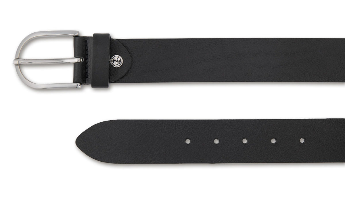 4cm Walk-Nappaledergürtel