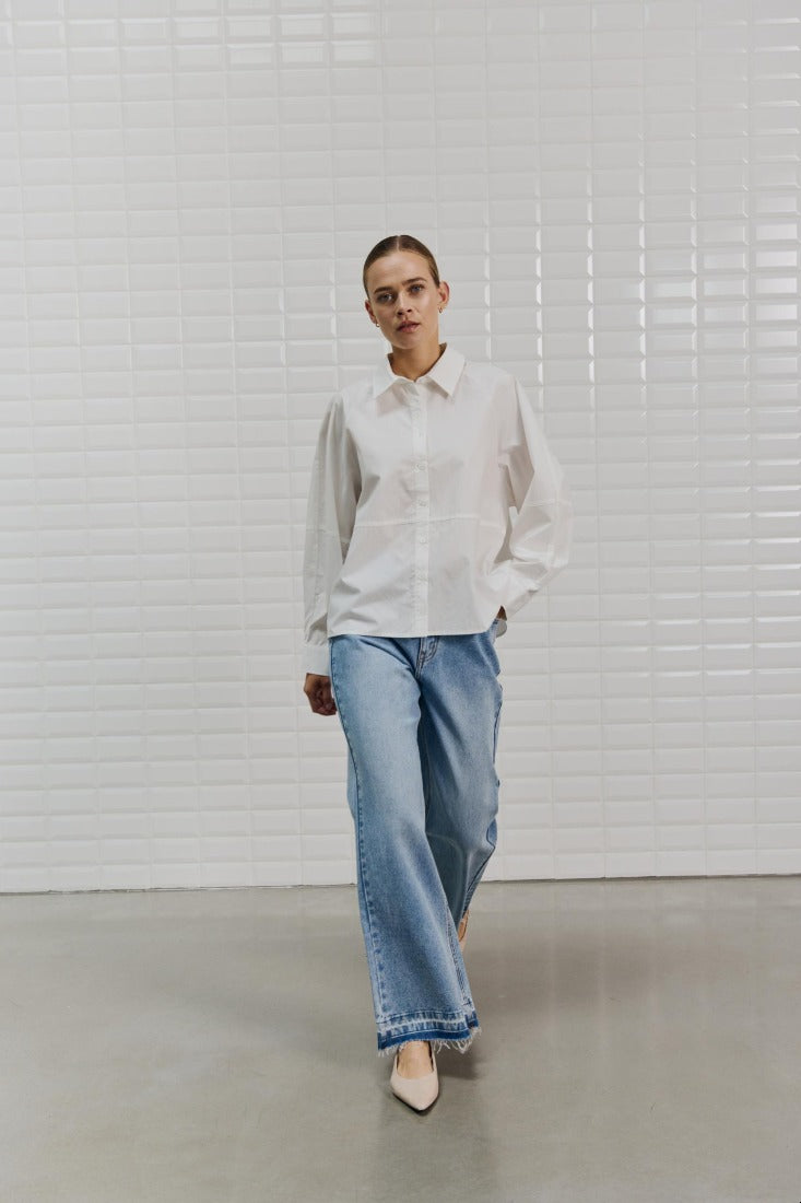 WithBlack Blusen White