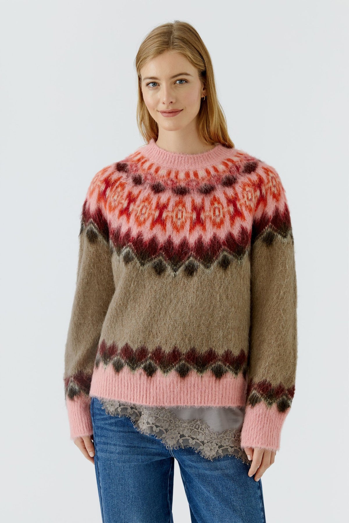 Pullover mit Norwegermuster