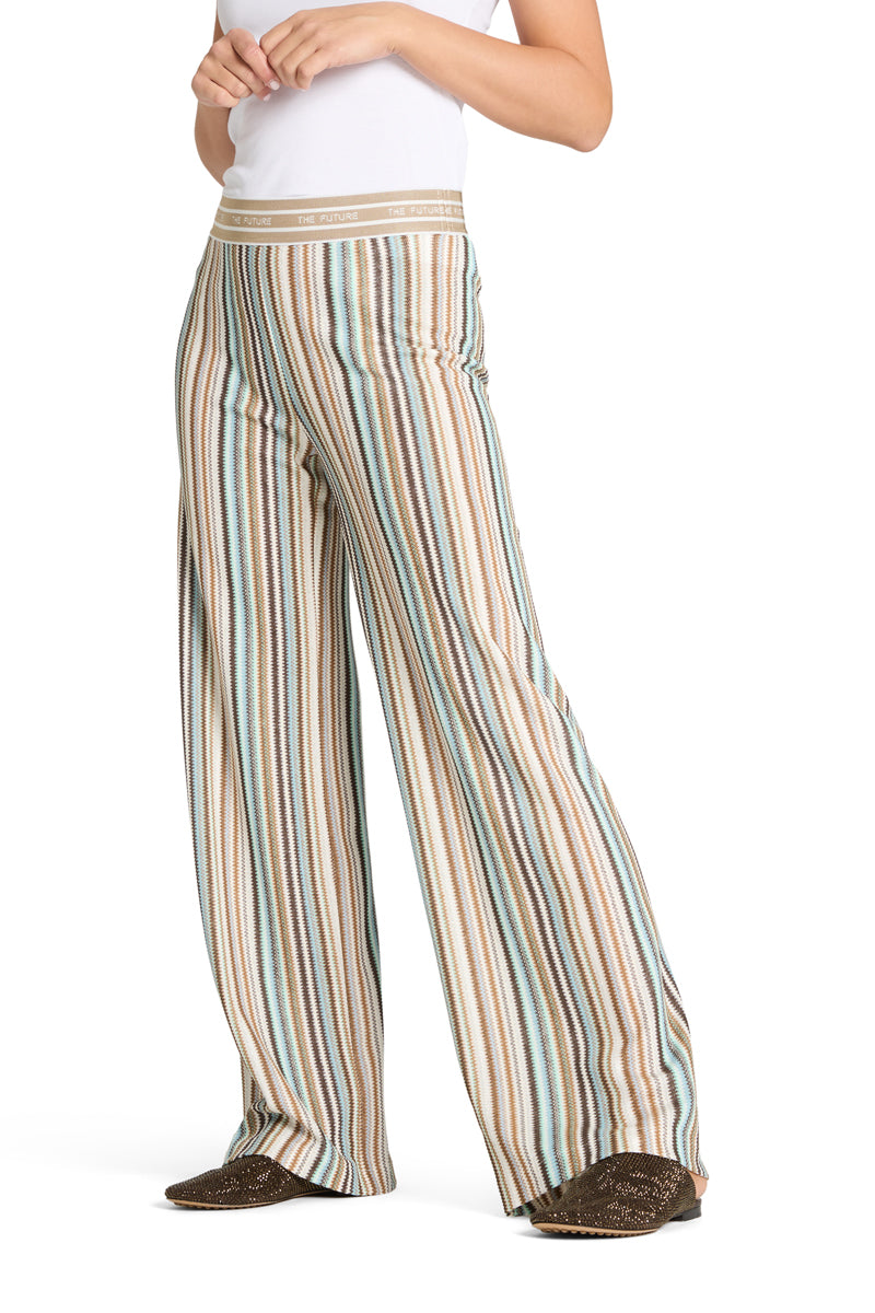 Cambio Hosen Fancy Aqua/Coffe/Cream