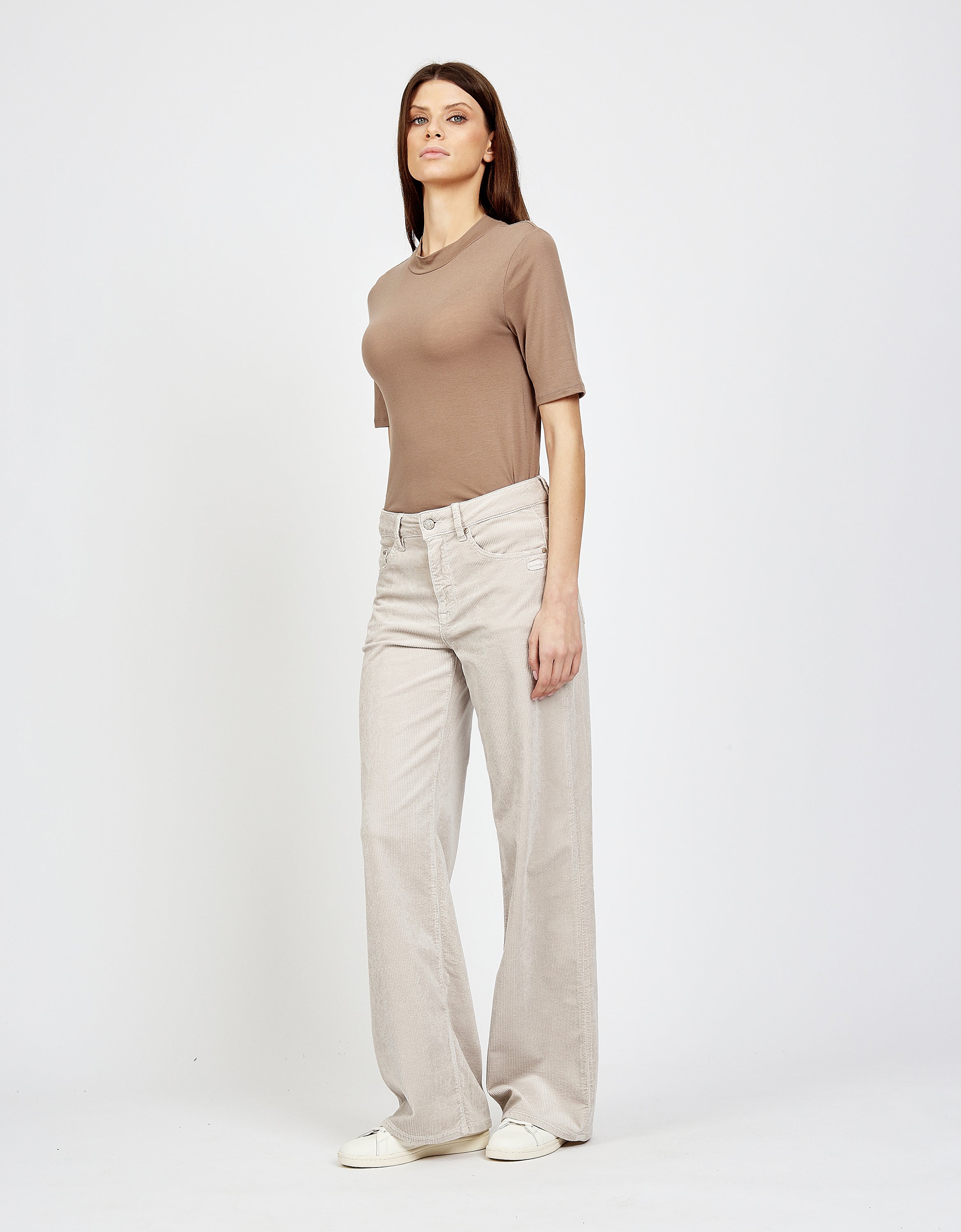 Gang Hosen Silver Grey