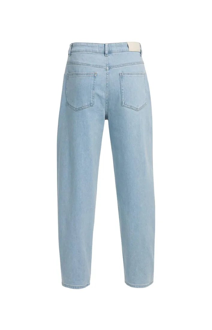 Yaya O-Shape Mid Blue Denim