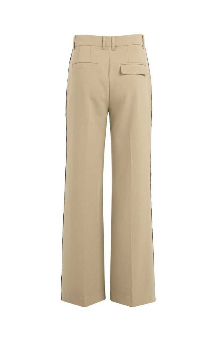 Yaya Business-Hosen Khaki Green