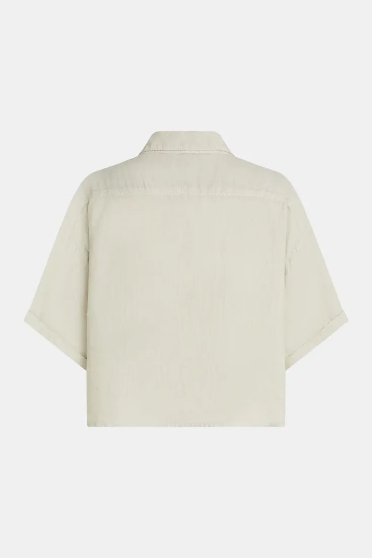 Bluse aus Leinen
