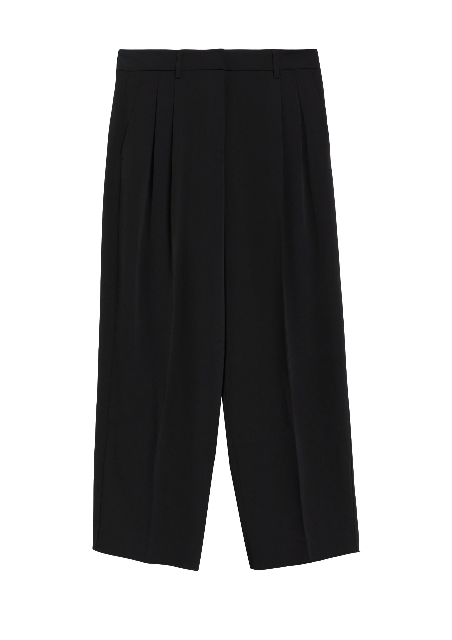 Bundfaltenhose in Ankle-Länge