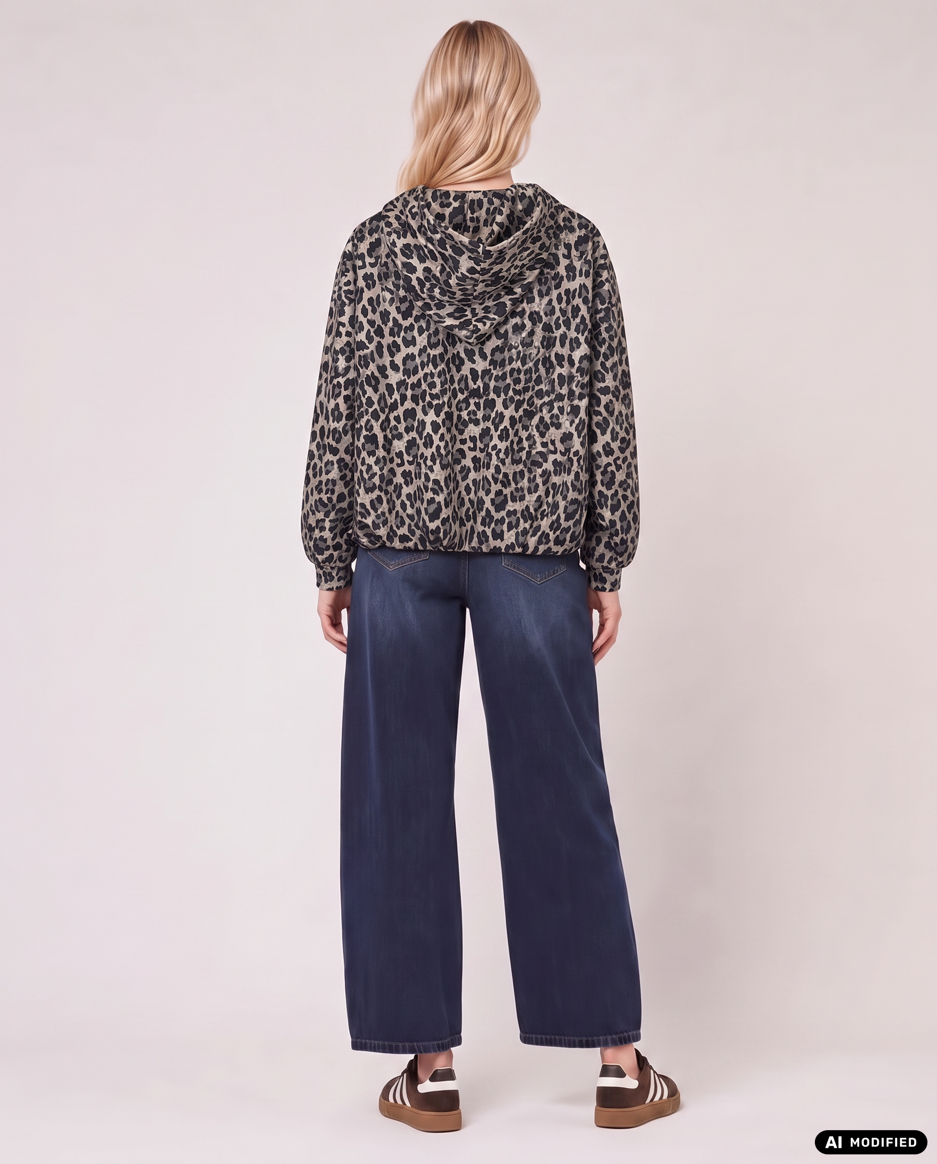 Blouson mit Leo-Muster