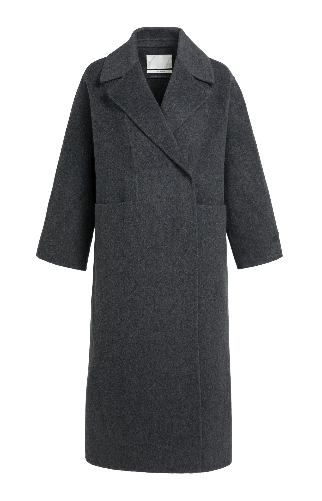 Oversize-Mantel aus Wollmischung