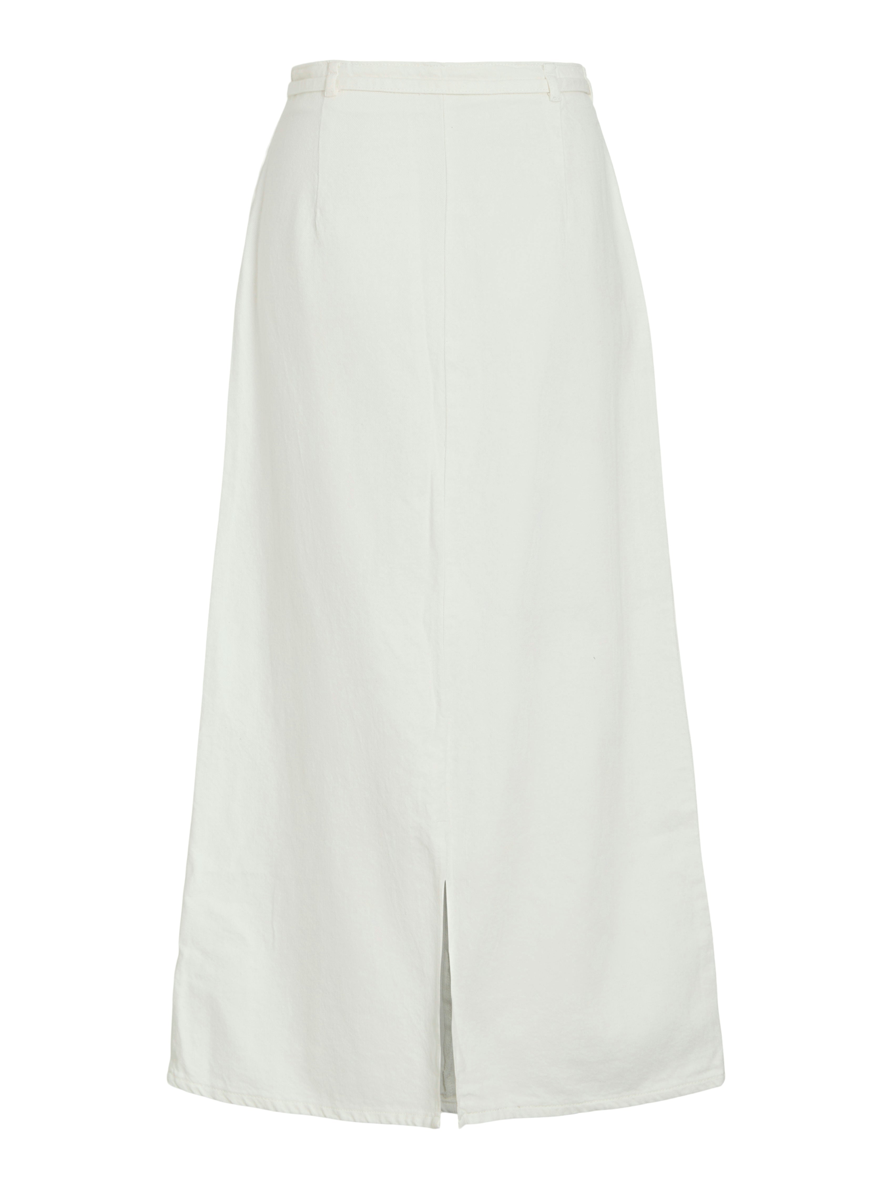 VILA Röcke White Denim