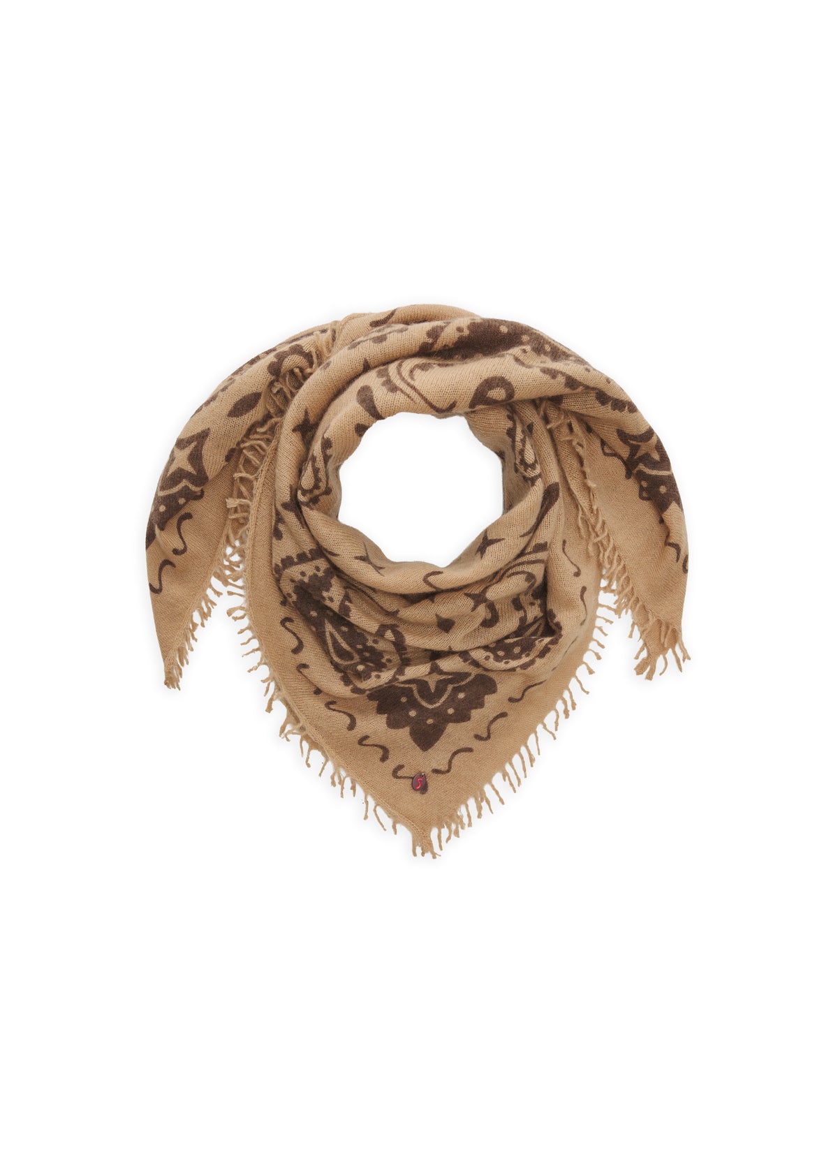 Kaschmirtuch mit Paisley-Muster