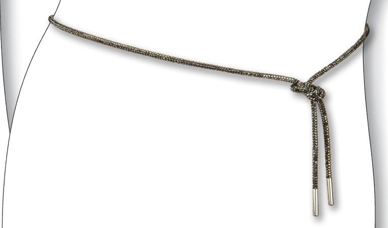 Bindegürtel Strass
