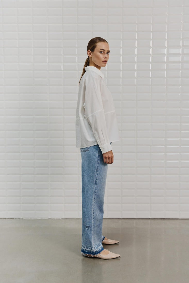 WithBlack Blusen White