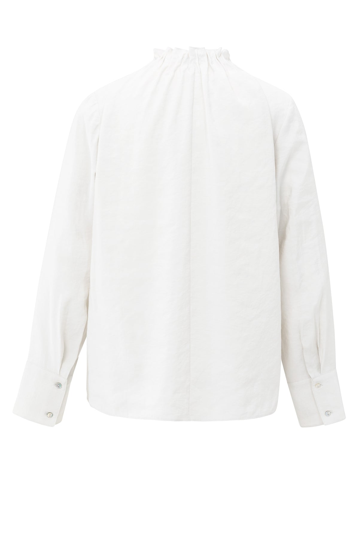 Bluse mit Plisseefalten