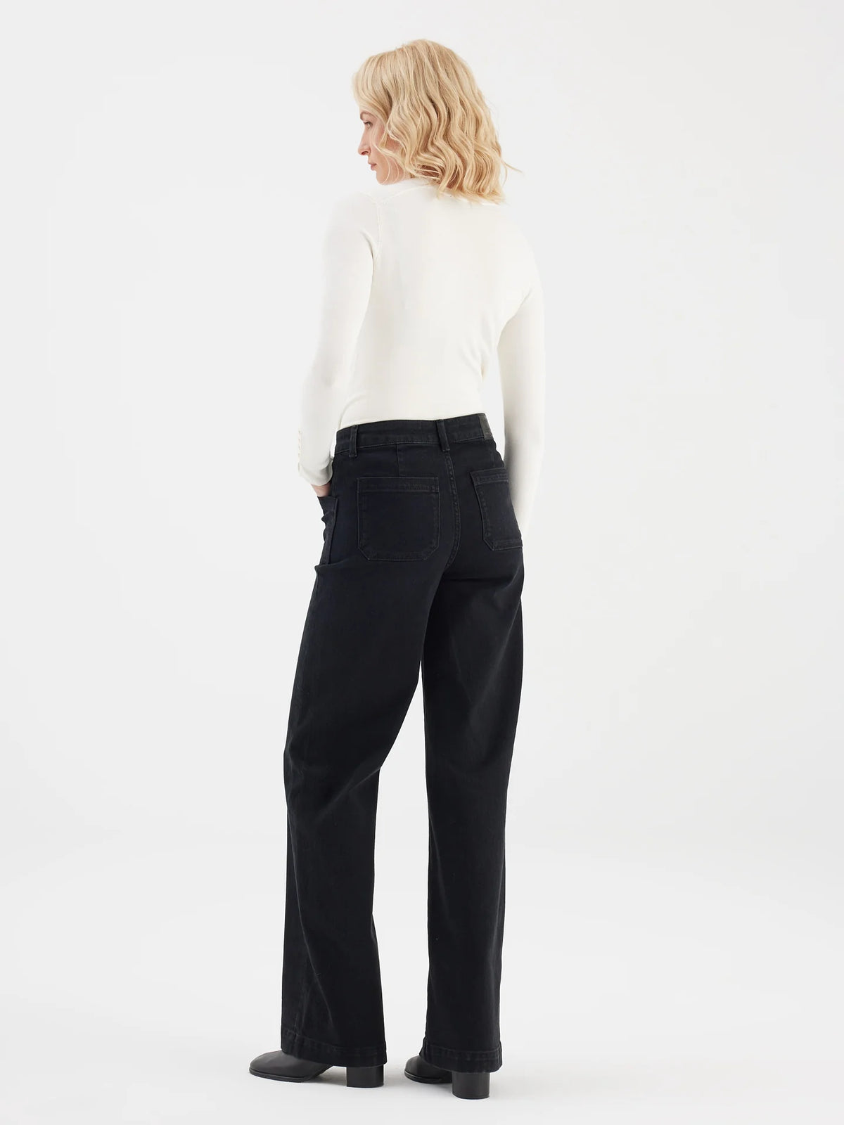 Cup of Joe Wide Leg Black