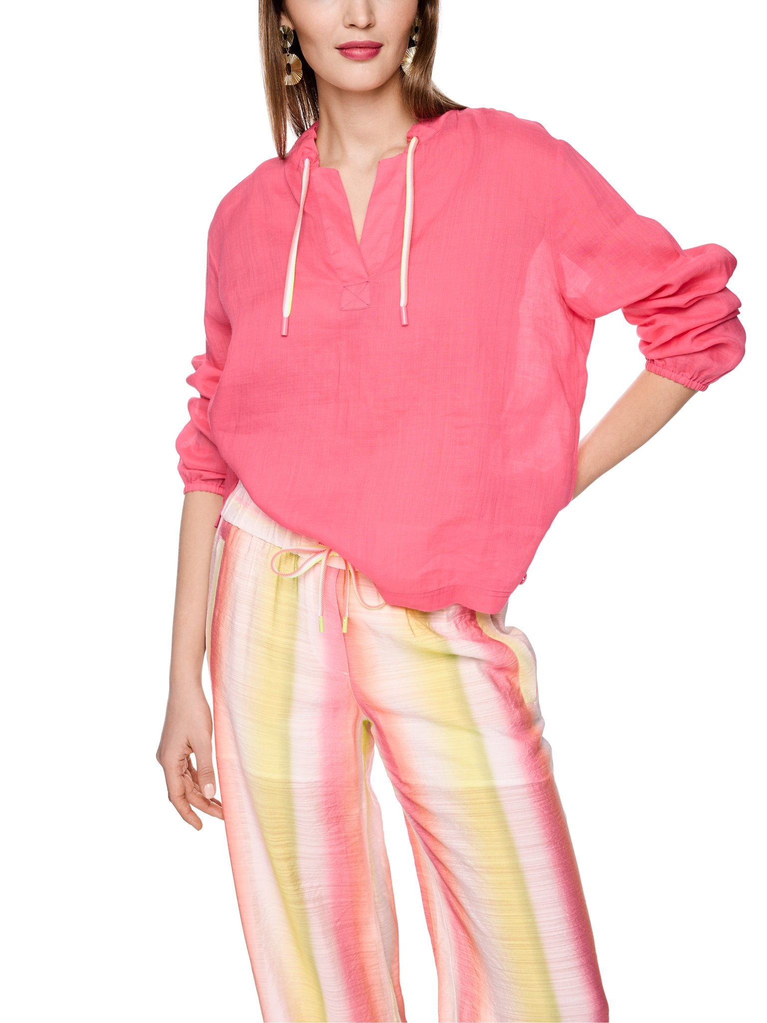 Bluse mit Tunnelzug