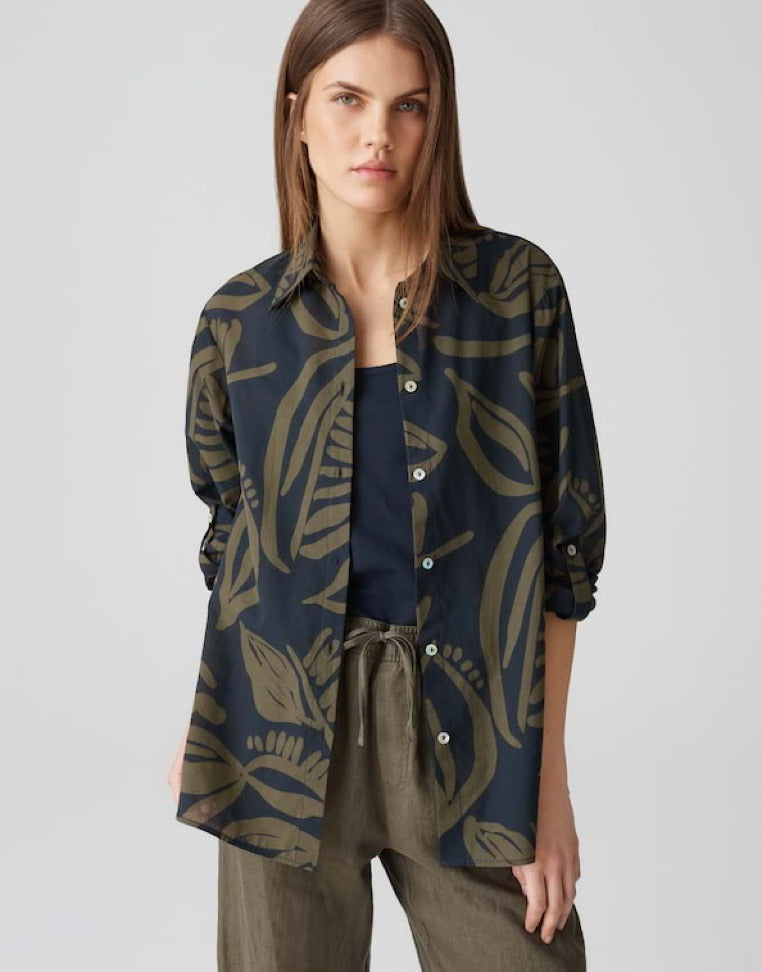 Opus Blusen Coal Blue