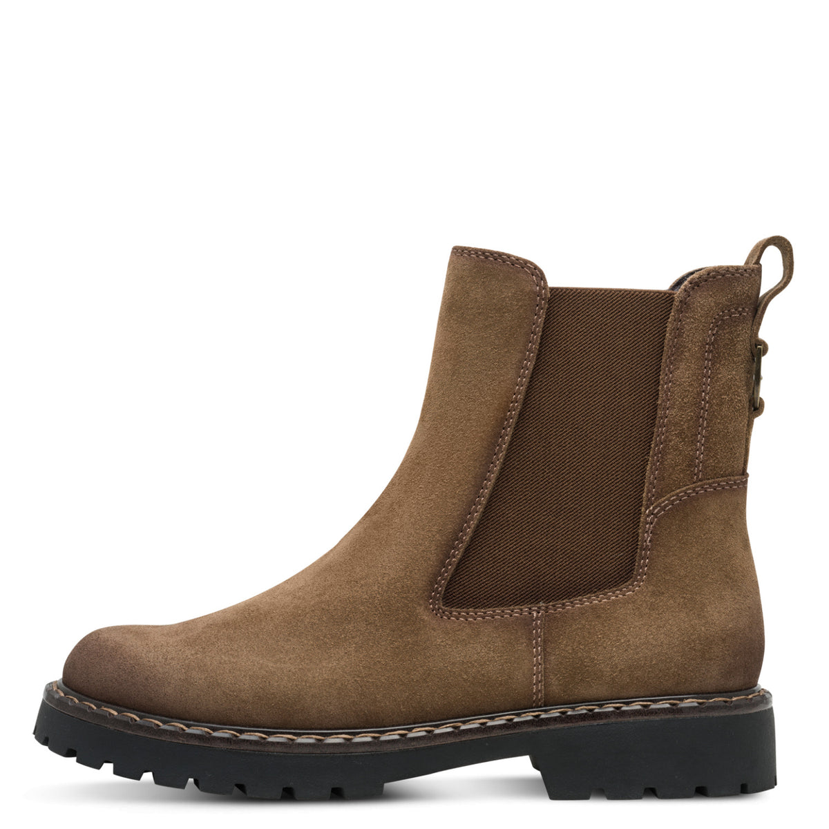 Chelsea Boot aus Veloursleder