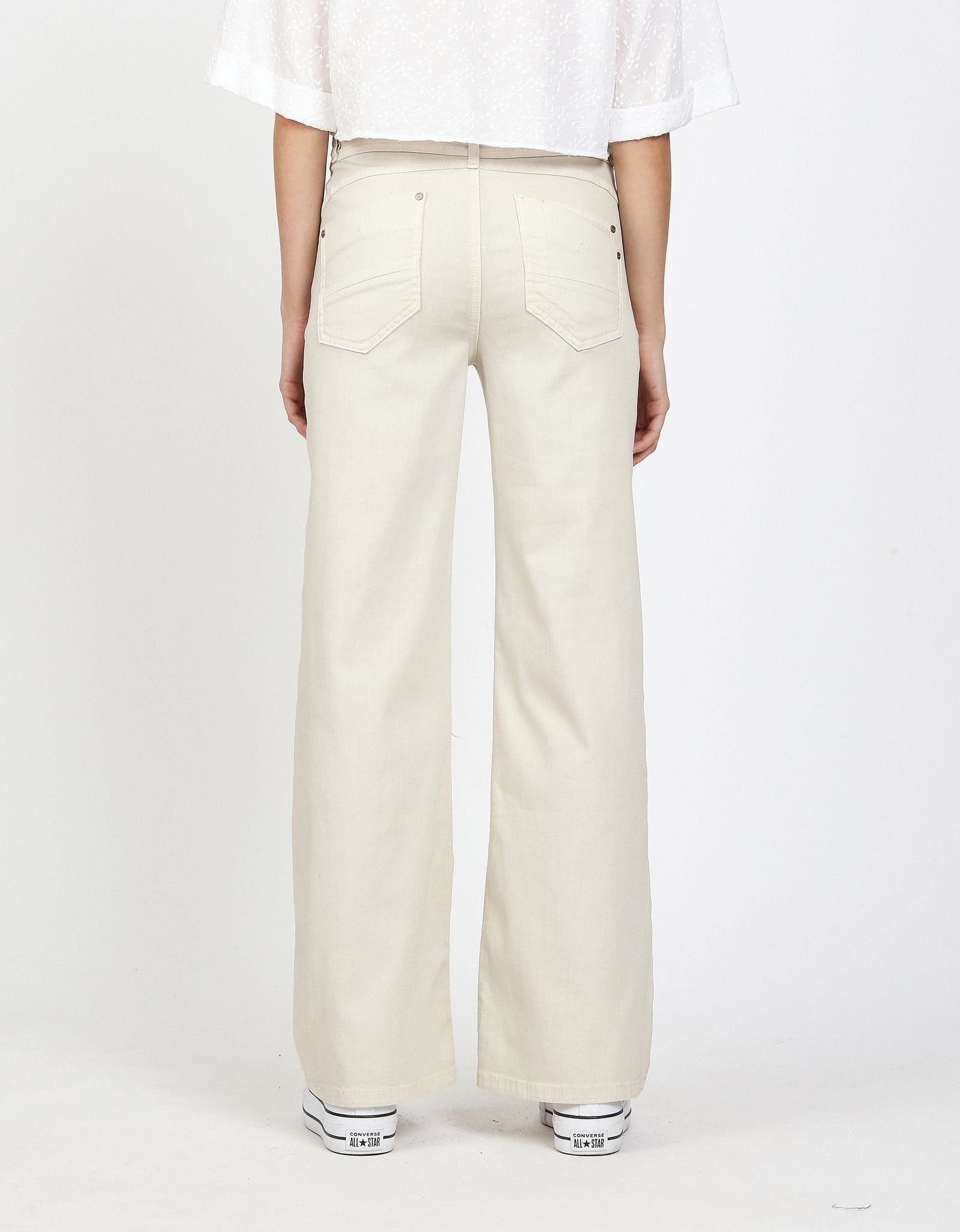 Gang Straight Leg Natural Beige Wash