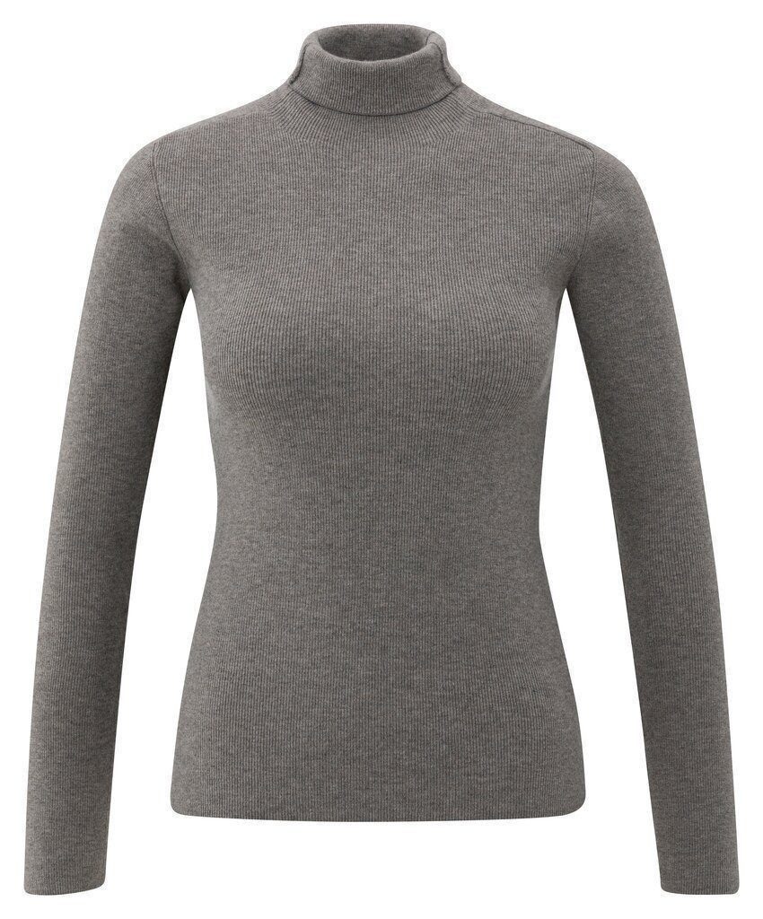 Yaya Strickpullover Taupe Grey