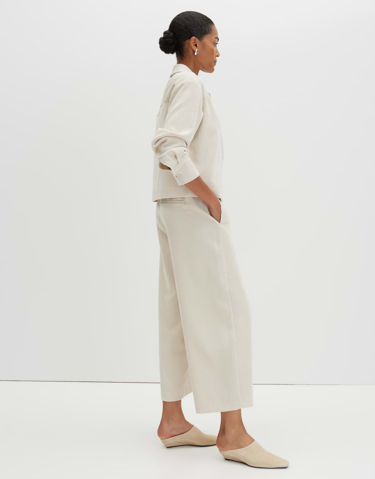 Cordhose CISILIA CURVED CORDUROY