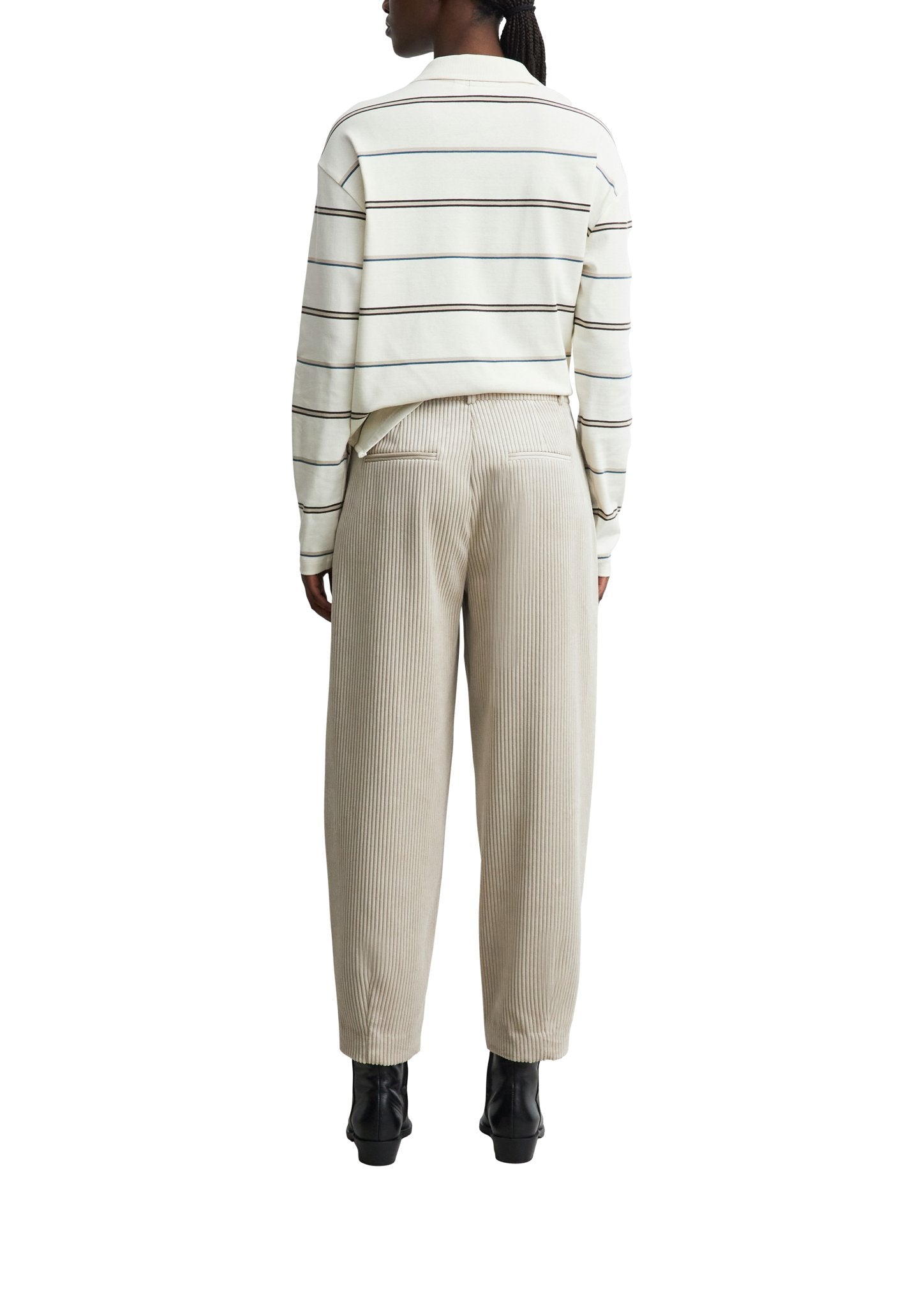 Cordhose mit Formbund