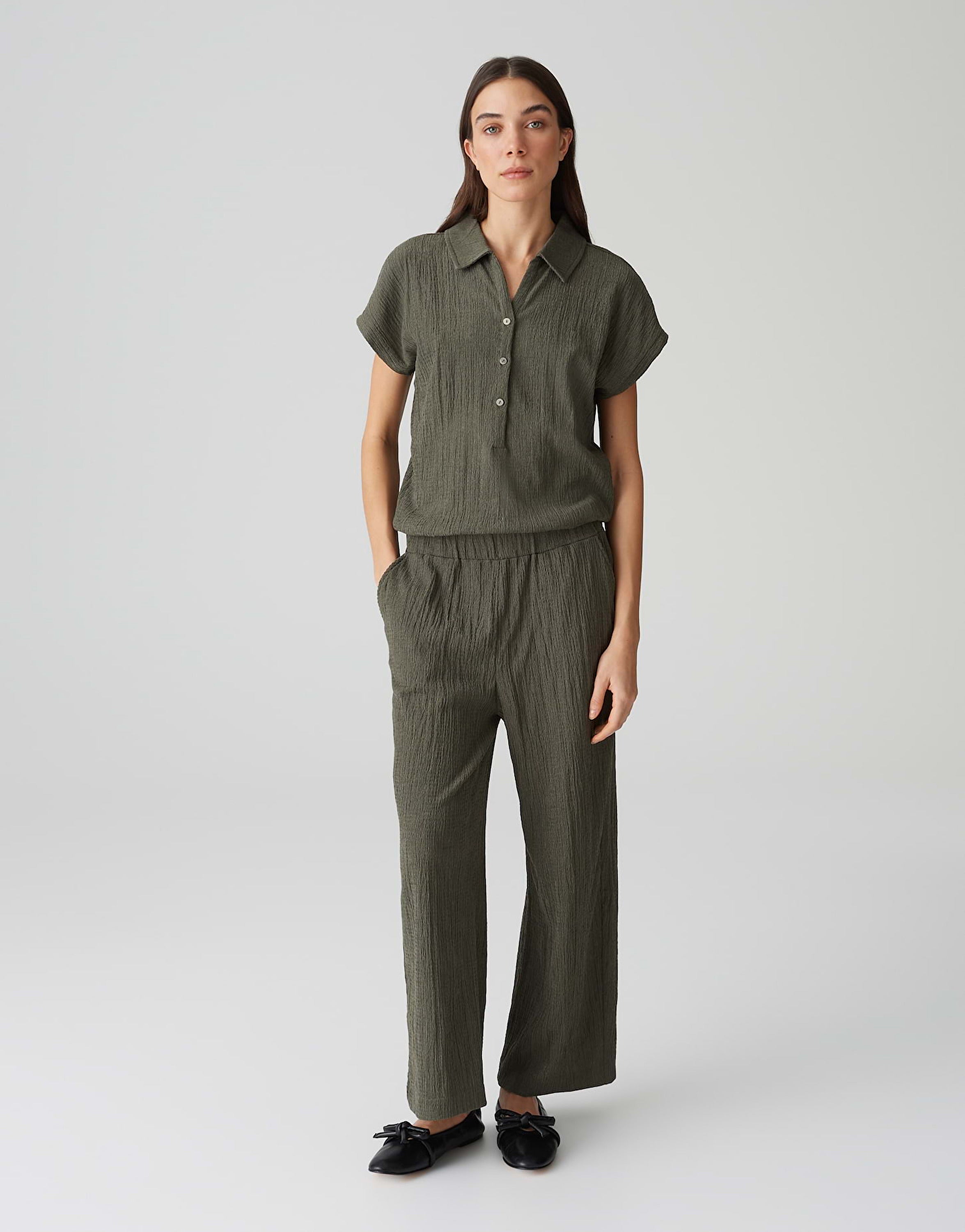 Opus Jumpsuits Olive Leaf