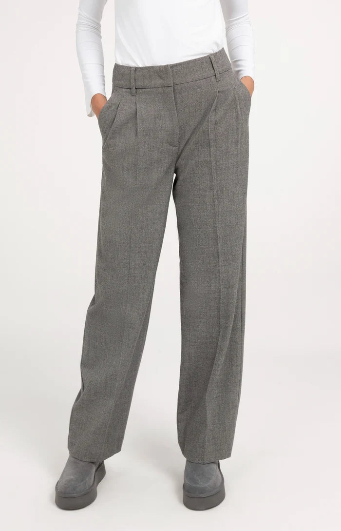 Business-Hose mit Bundfalten