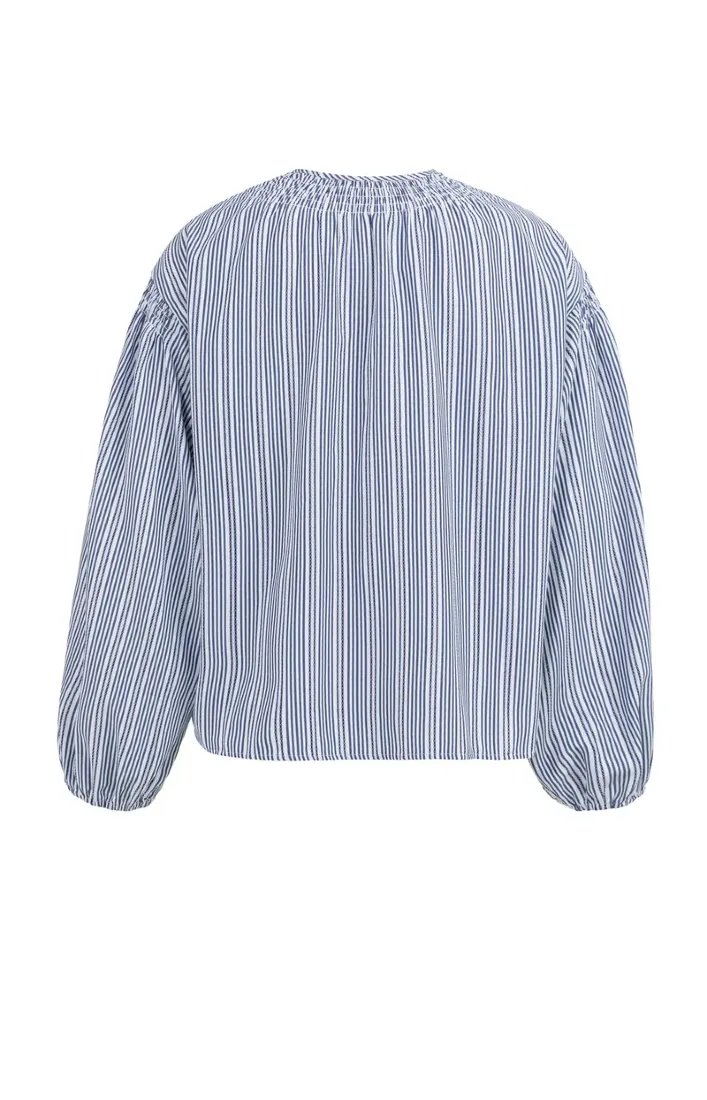 Yaya Blusen Navy Blazer Dessin