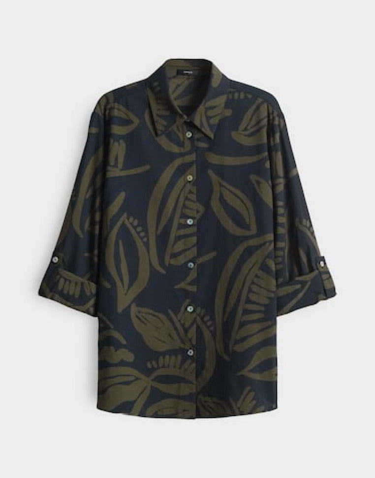 Opus Blusen Coal Blue