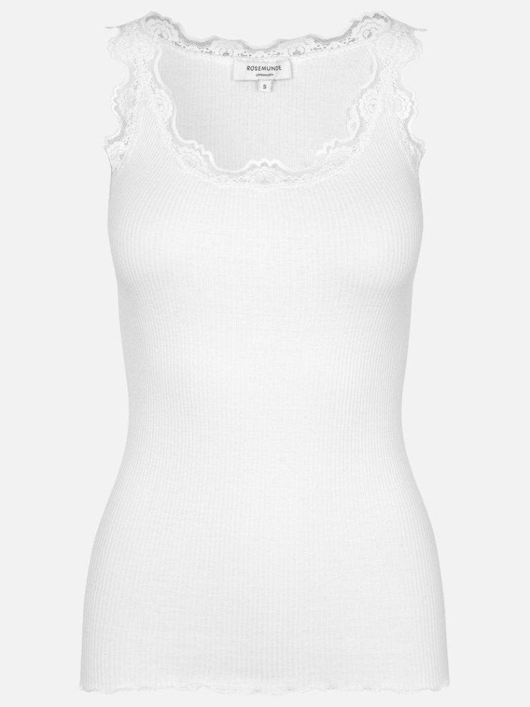 ROSEMUNDE Tops New White