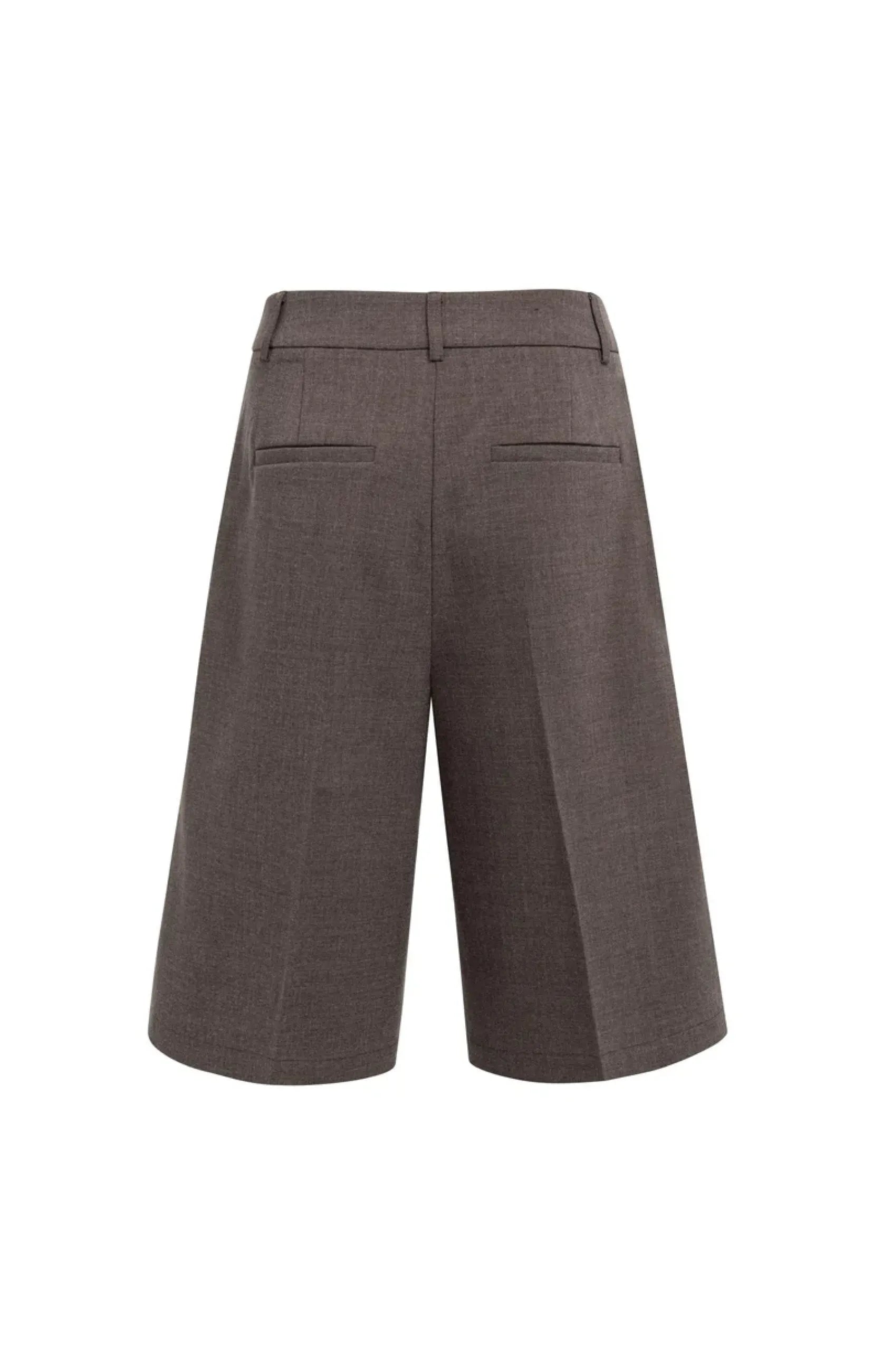Bermudashorts mit Bundfalten