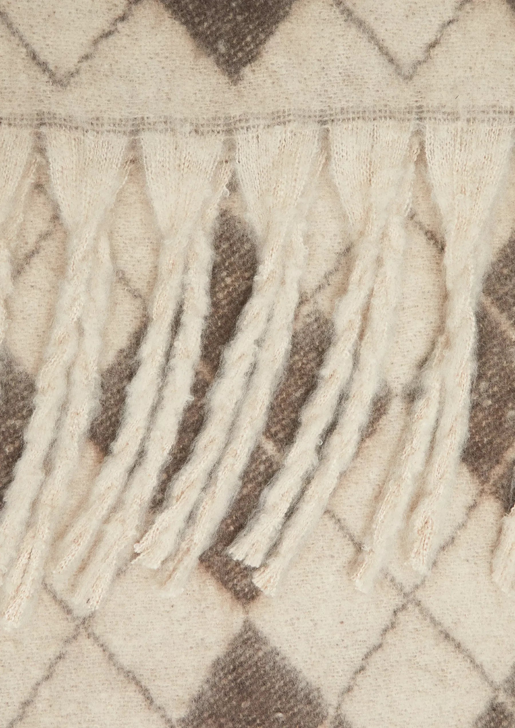 Schal mit Argyle-Muster
