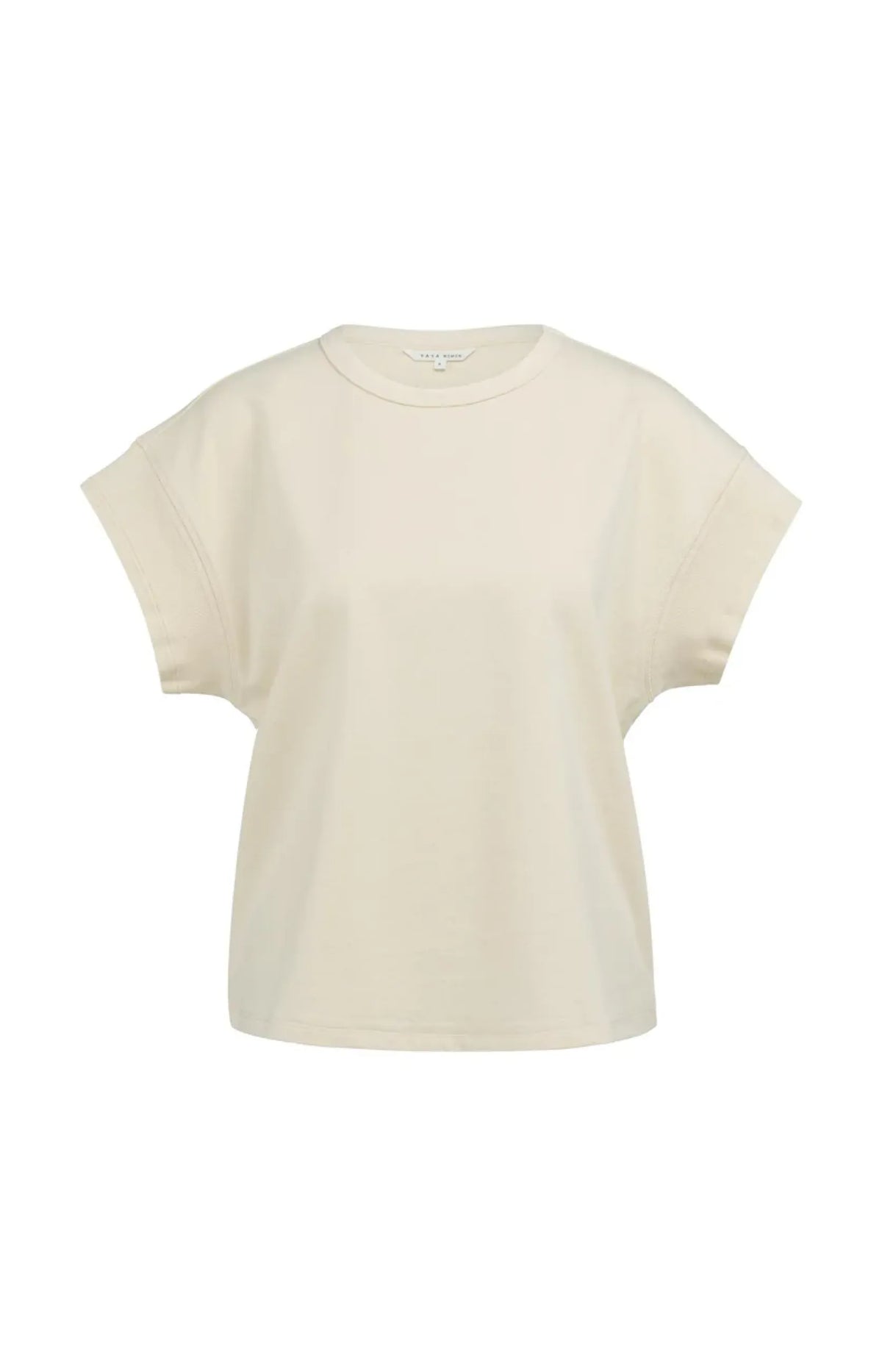 T-Shirt mit Zierbündchen