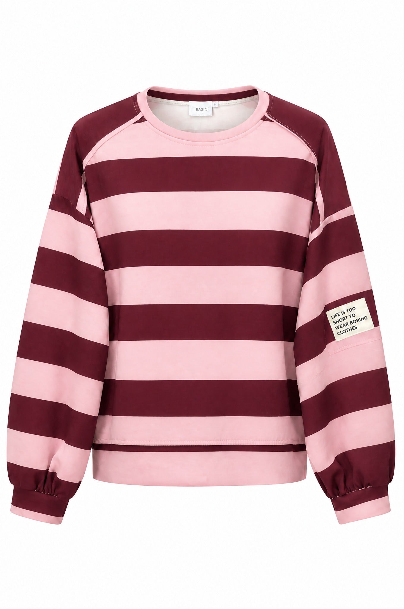 Sweatshirt "Life is too short"