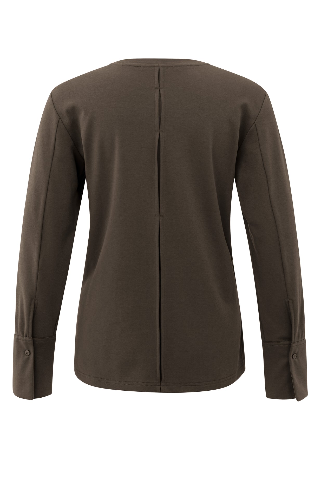 Longsleeve mit gewebten Bündchen