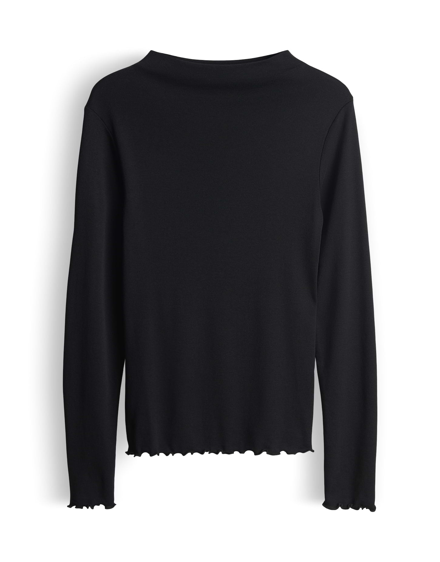 SONINCHEN Slim Rippshirt aus weichem Jersey