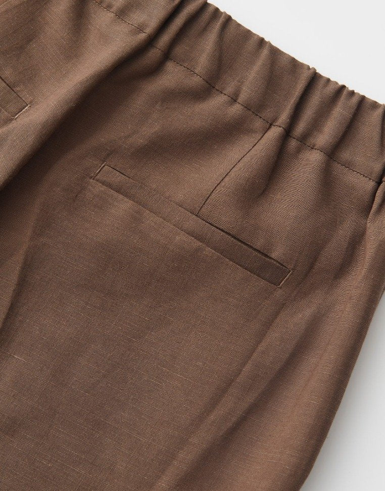 Culotte CELINO CROPPED LINEN