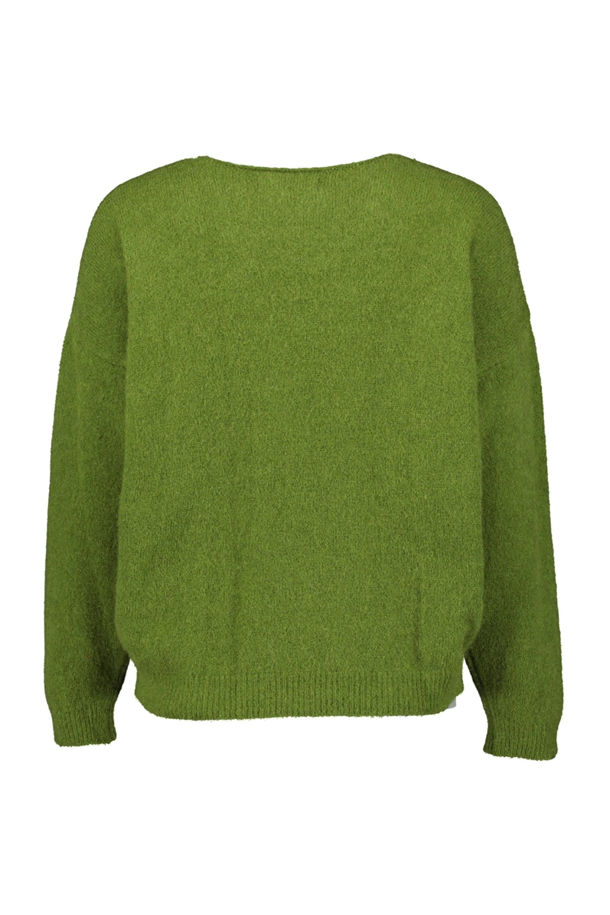 Goose Flash Strickpullover Dark Kiwi