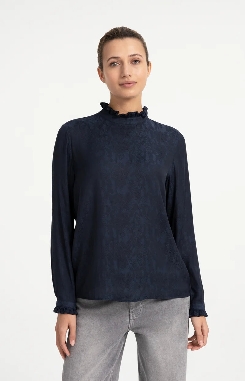 Longsleeve mit Rüschen