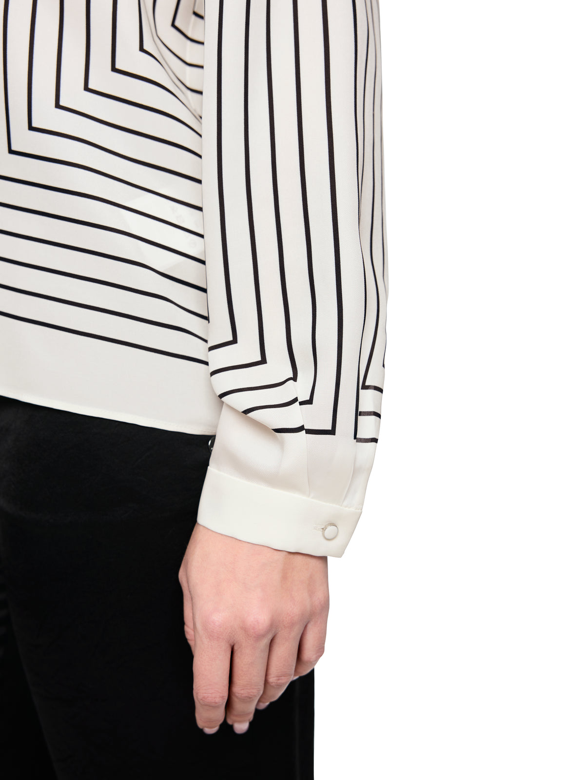 Bluse mit geometrischem Print